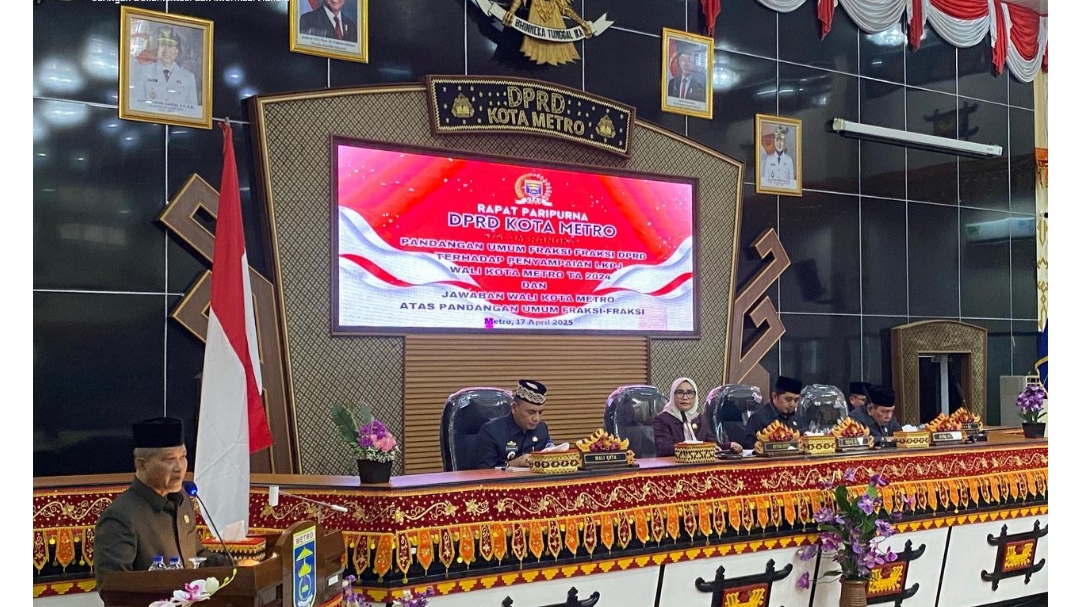 DPRD Metro Soroti Sejumlah Masalah Strategis dalam LKPJ Wali Kota 2024