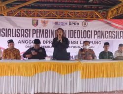 Ketut Dewi Nadi Gelar Sosialisasi Ideologi Pancasila Di Kebun Edukasi Perjuangan Simpang Randu