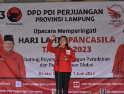 Ketut Dewi Nadi Wakili Fraksi PDI Perjuangan DPRD Provinsi Lampung Dalam Lomba Pidato Hari Lahir Pancasila